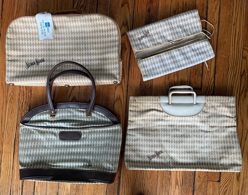Vintage 60s Neiman Marcus 4 Piece Luggage Set — ELECTRIC EYE