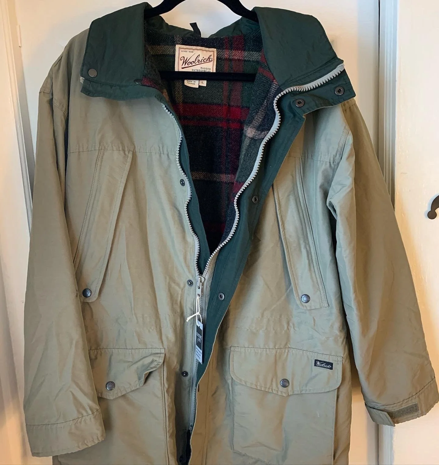 Vintage Woolrich Fieldstone Barn Coat 