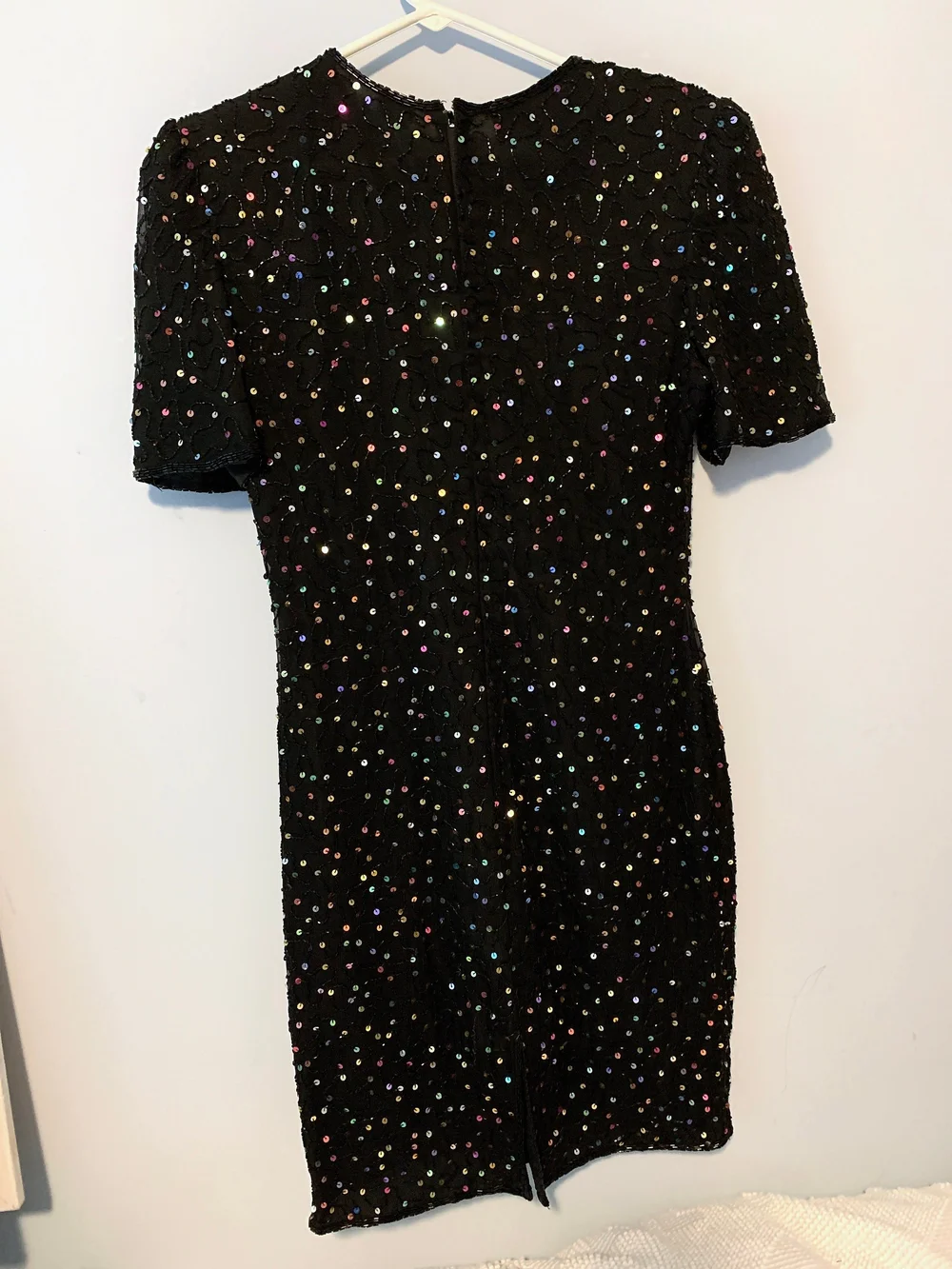 squiggle sequin dress primark black sequin dress Holly Embellished Midi Dress in Squiggle Embellishment Black