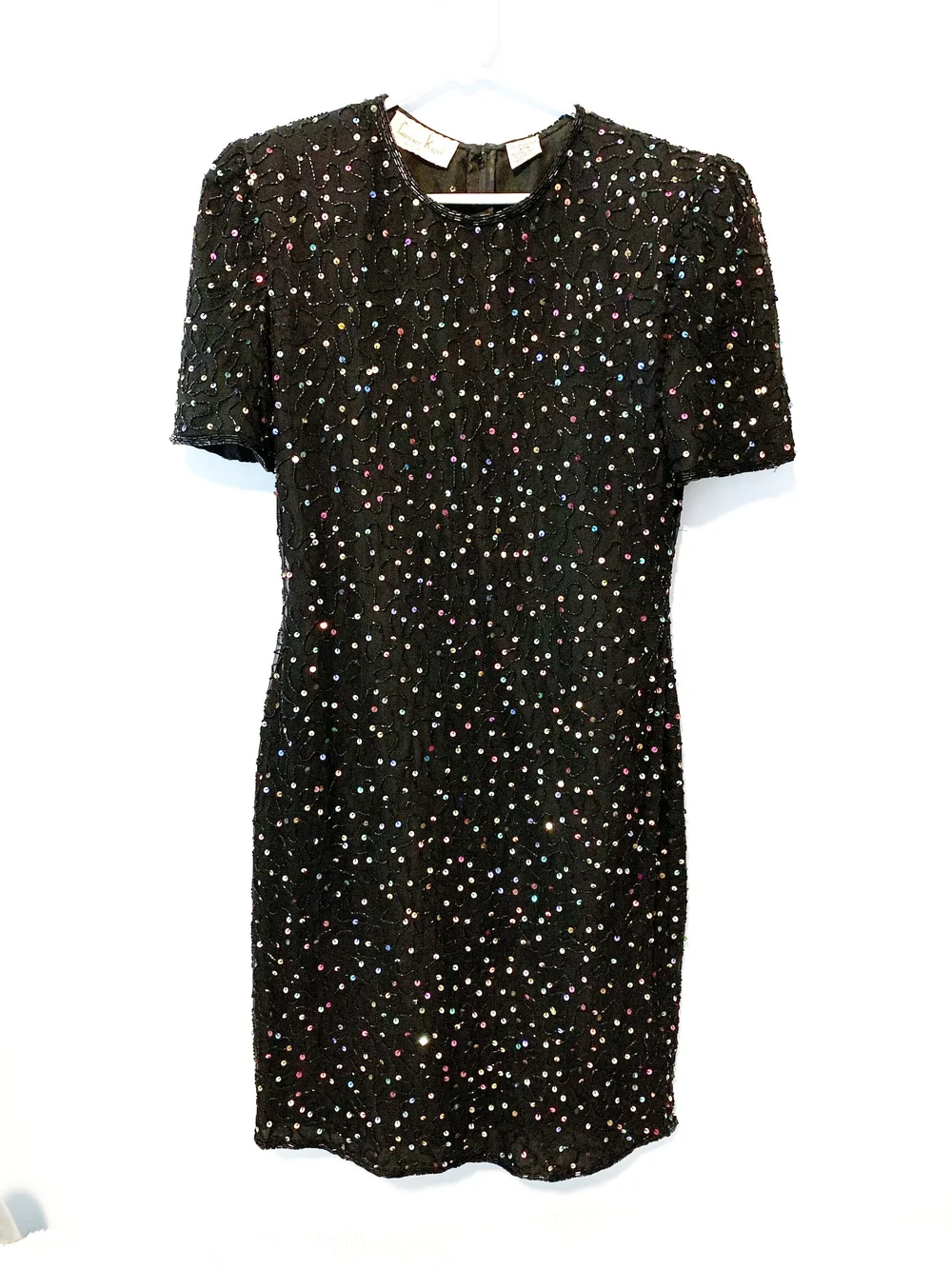 laurence kazar beaded dress Laurence Kazar Beaded Crimson Dress XS/S main image 1