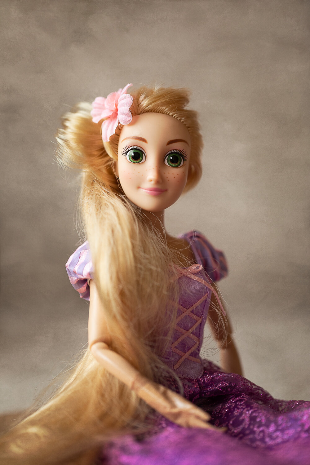 disney princess rapunzel portrait by south wales photographer