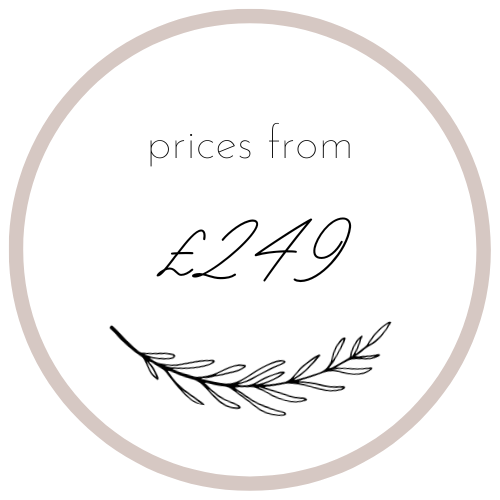 A black circle with a gray border