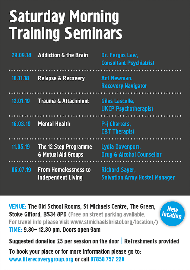 Understanding addiction and supporting recovery training — Christian ...