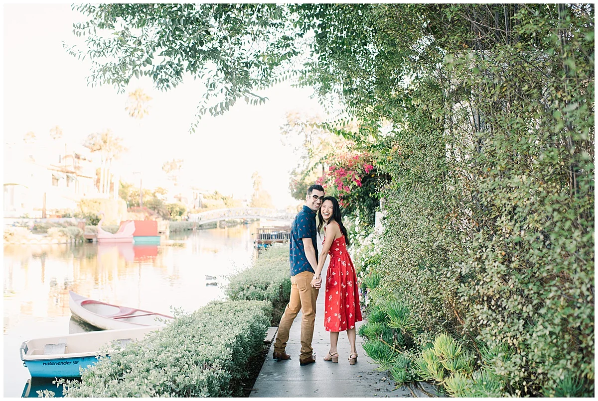 Venice Beach Photographer, Venice Beach Engagement, Venice Beach Canals Engagement, Venice Beach Wedding Photographer, Venice Beach Canals Engagement, Colorful Engagement Photographer, What to wear for engagement photos, Unique engagement photos, creative engagement photos, engagement photo ideas, Engagement photo outfits, Engagement Picture Outfits, Engagement pictures, save the date pictures
