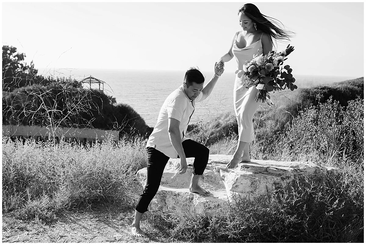 Palos Verdes Beach Photographer, Palos Verdes Beach Engagement, Palos Verdes, Palos Verdes Wedding Photographer, Palos Verdes Estated Engagement, Colorful Engagement Photographer, What to wear for engagement photos, Unique engagement photos, creative engagement photos, engagement photo ideas, Engagement photo outfits, Engagement Picture Outfits, Engagement pictures, save the date pictures
