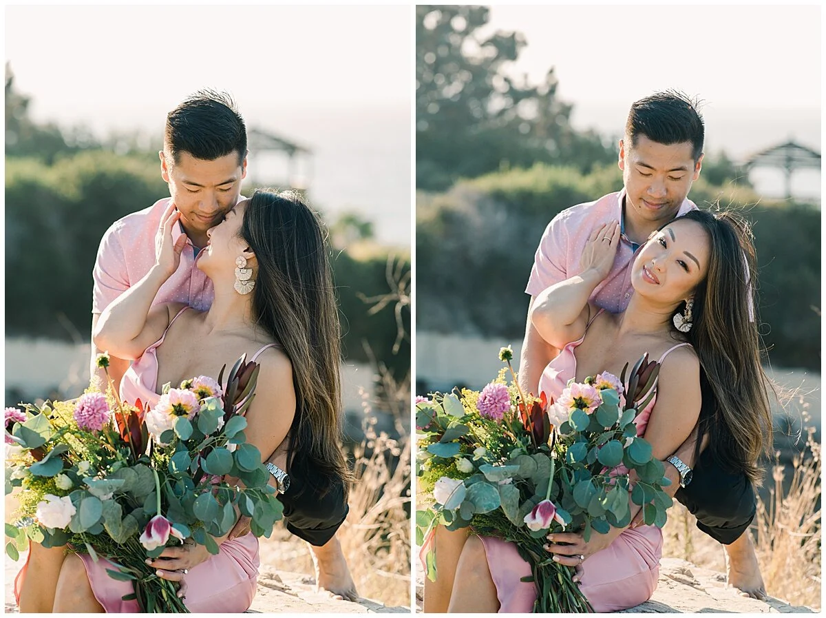 Palos Verdes Beach Photographer, Palos Verdes Beach Engagement, Palos Verdes, Palos Verdes Wedding Photographer, Palos Verdes Estated Engagement, Colorful Engagement Photographer, What to wear for engagement photos, Unique engagement photos, creative engagement photos, engagement photo ideas, Engagement photo outfits, Engagement Picture Outfits, Engagement pictures, save the date pictures