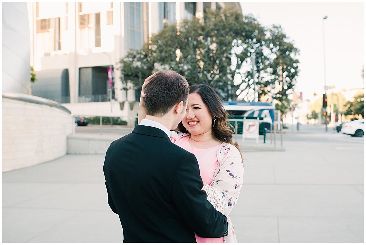  Downtown Los Angeles Engagement Photographer, Los Angeles Engagement, The First Book Store Los Angeles Engagement, Book Store Engagement Photographer, Los Angeles Engagement, Colorful Engagement Photographer, What to wear for engagement photos, Uniq