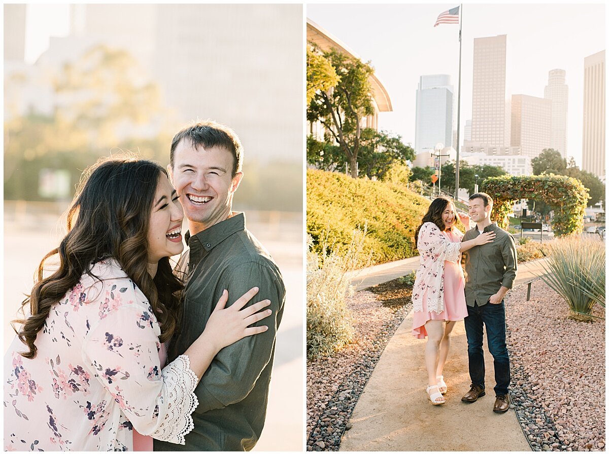  Downtown Los Angeles Engagement Photographer, Los Angeles Engagement, The First Book Store Los Angeles Engagement, Book Store Engagement Photographer, Los Angeles Engagement, Colorful Engagement Photographer, What to wear for engagement photos, Uniq