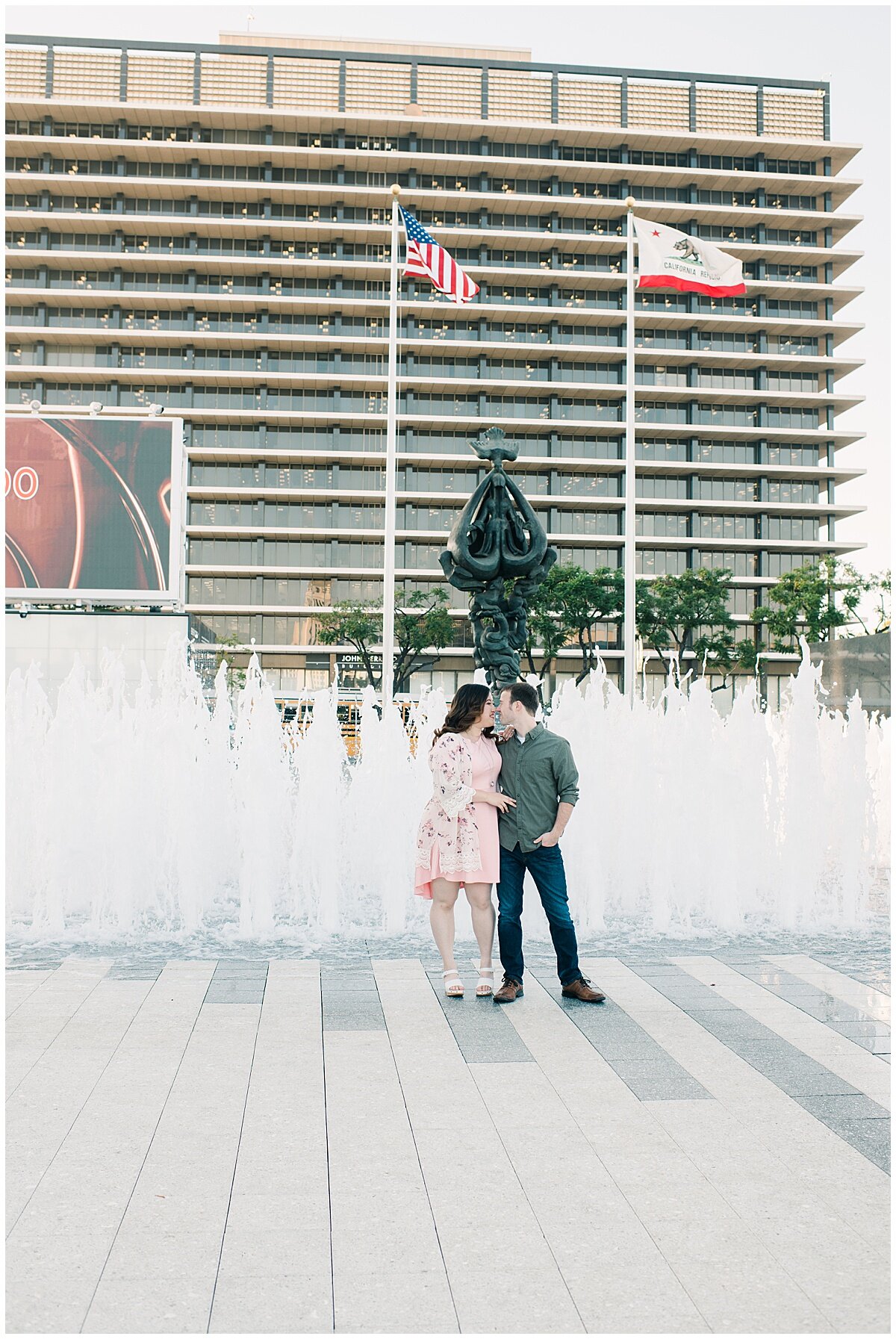  Downtown Los Angeles Engagement Photographer, Los Angeles Engagement, The First Book Store Los Angeles Engagement, Book Store Engagement Photographer, Los Angeles Engagement, Colorful Engagement Photographer, What to wear for engagement photos, Uniq