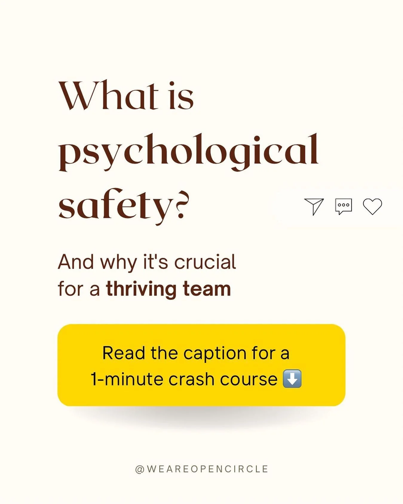 Cultivating psychological safety within your team means EVERYONE feels comfortable taking risks, voicing their ideas and concerns, throwing out questions, and admitting mistakes &mdash; all without fear of negative consequences.

Good leaders strive 