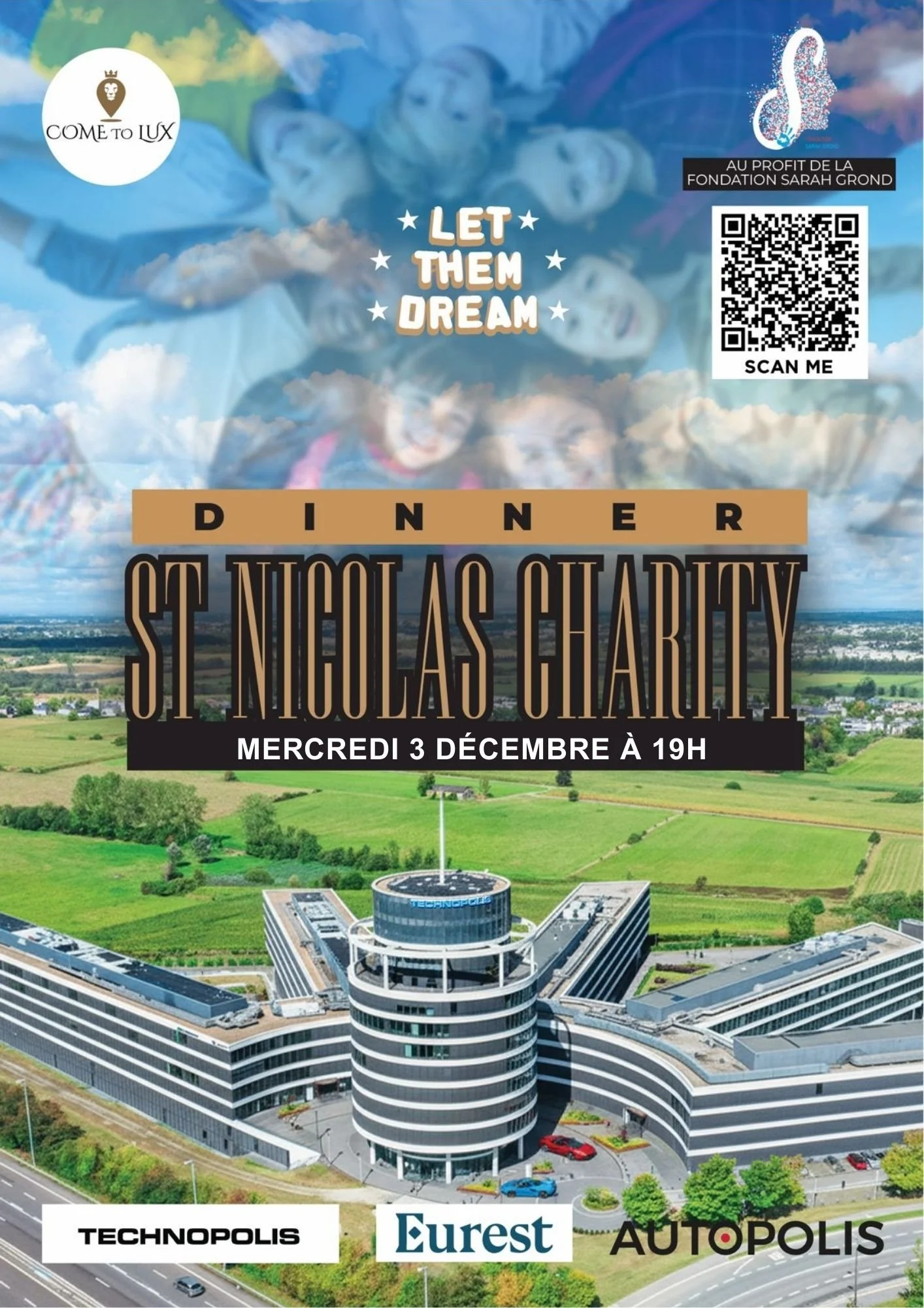 Saint Nicolas Charity Dinner - 19h - mercredi 3 décembre 2025