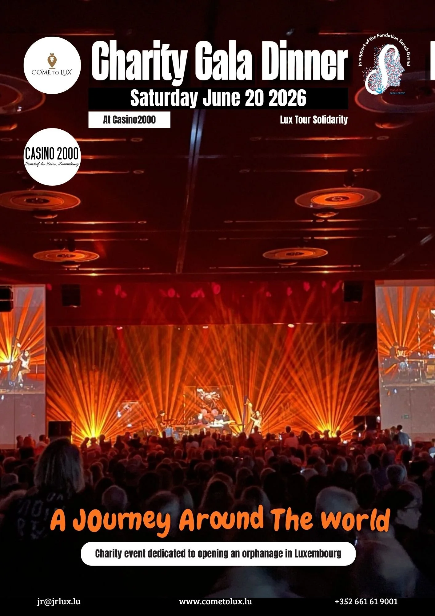 Charity Gala Dinner - Samedi 20 juin 2026