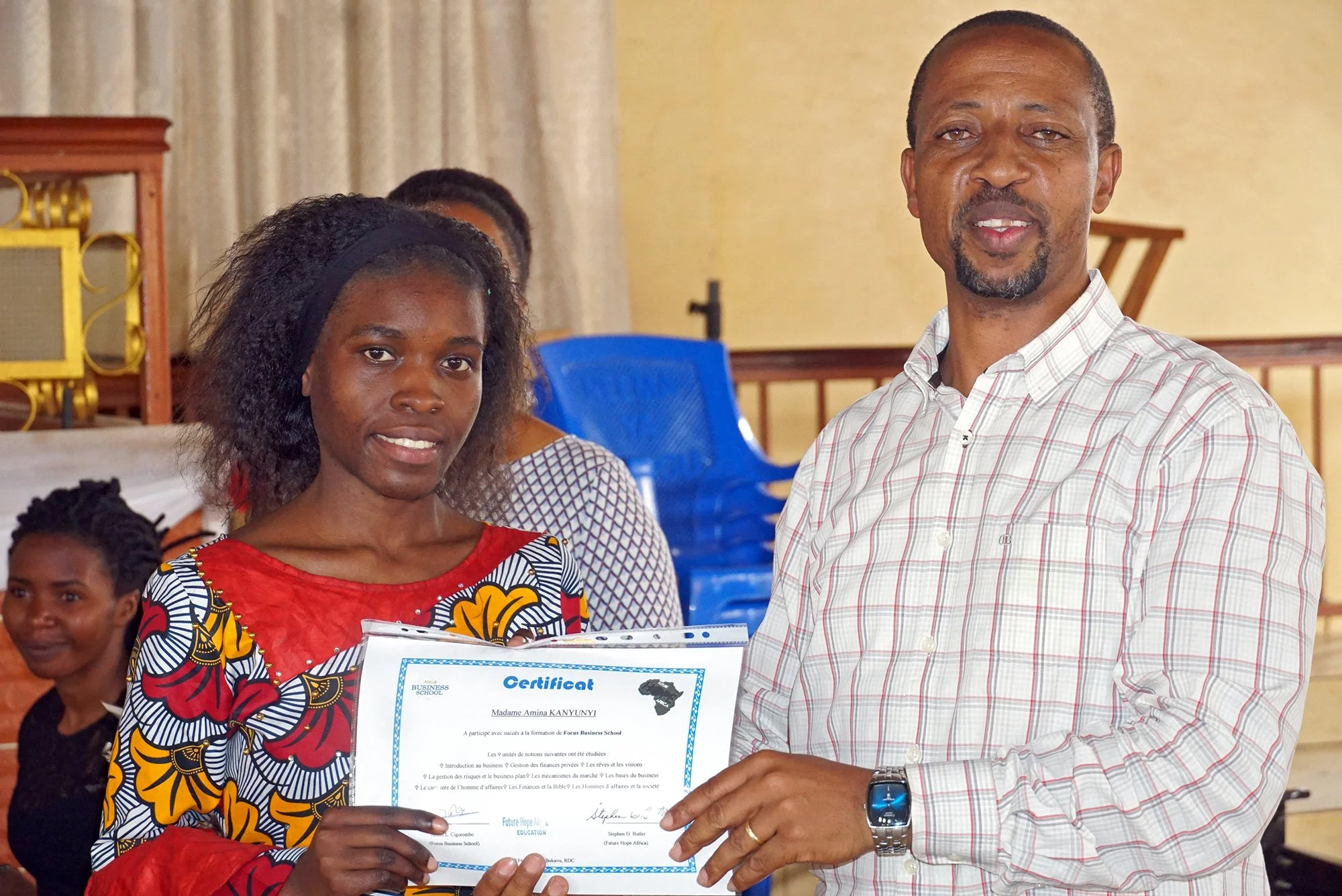 Future Hope Africa Focus Business School Graduation