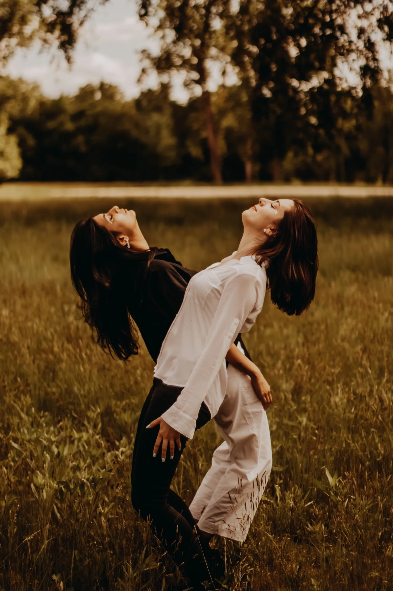 Seeing Double: Styled Shoot Ft. Nitya + Karissa