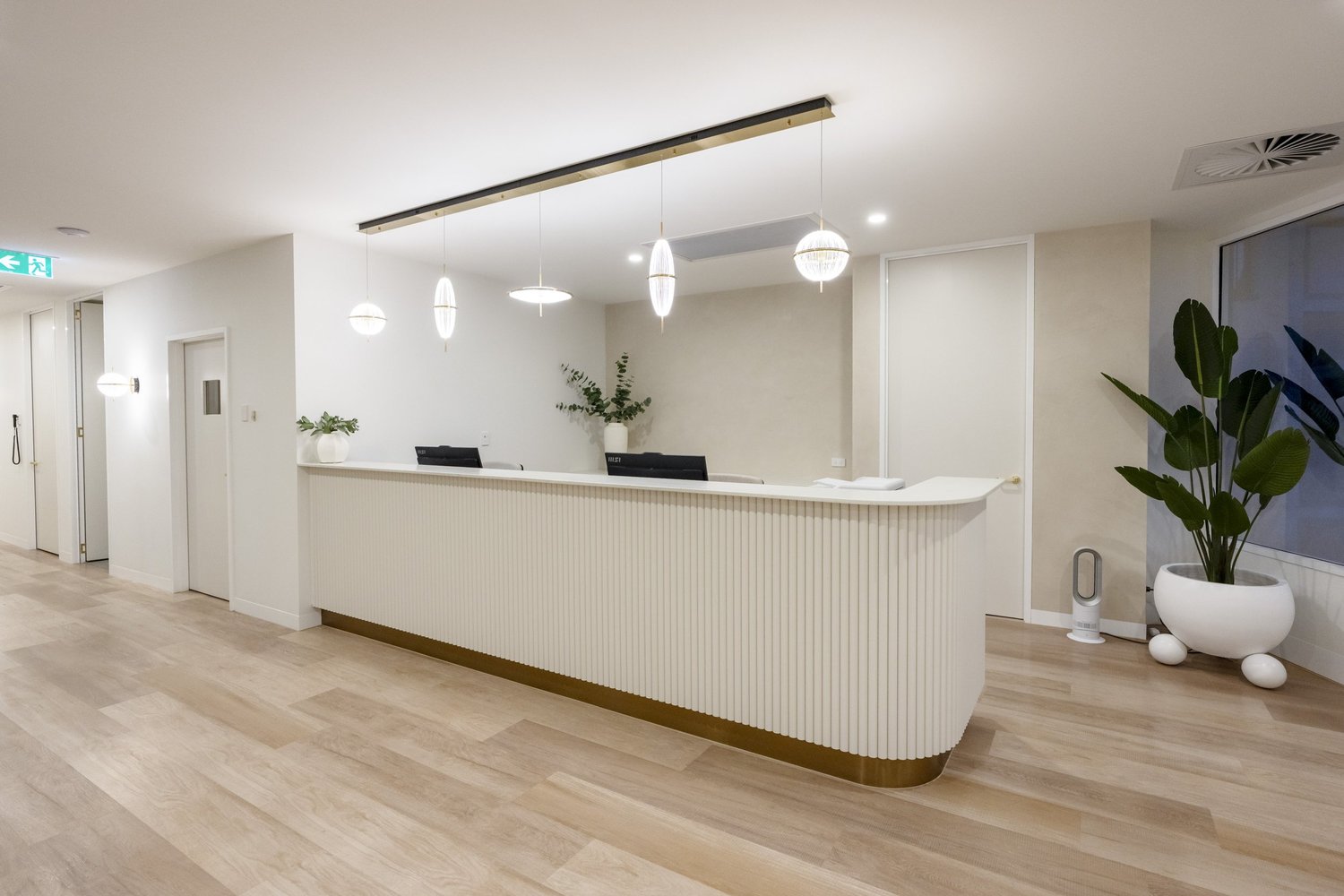 Hotel and clinic