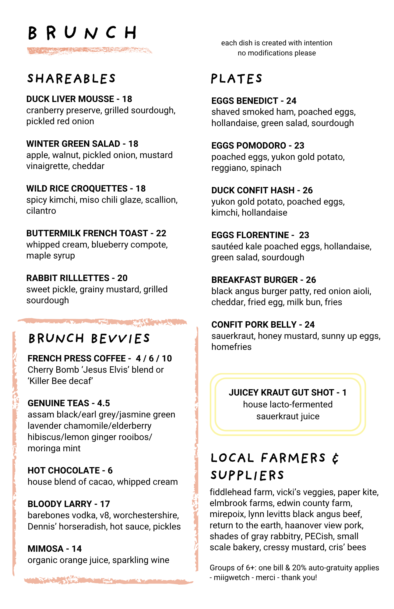 PEC Brunch, brunch, prince edward county, healthy, organic, farm to table, lgbtq, breakfast, brunch, eggs, coffee, gluten free, vegetarian, brunch, restaurant, farm to table, seasonal, local, female-owned, queer, brunch, cute