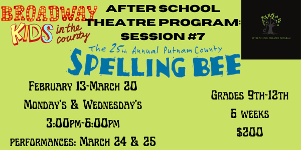 Session #7: The 25th Annual Putnam County Spelling Bee