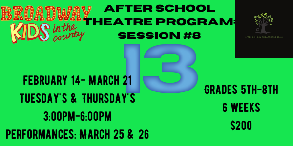 Session #8: 13 the Musical