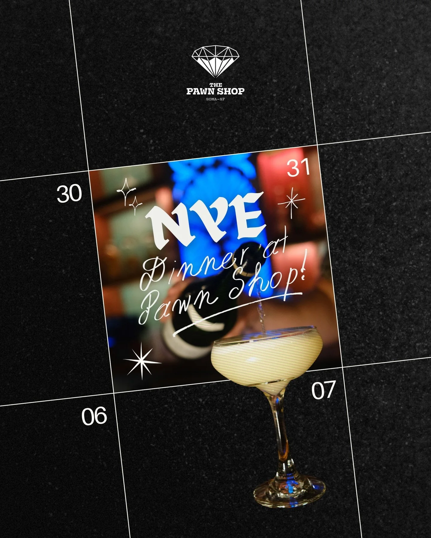 We&rsquo;re OPEN for New Year&rsquo;s Eve &mdash; dinner, cocktails, music, and all the magic behind the golden door. If you haven&rsquo;t made your plans yet, this is your sign. 

Celebrate the last night of the year with good food, great company, a