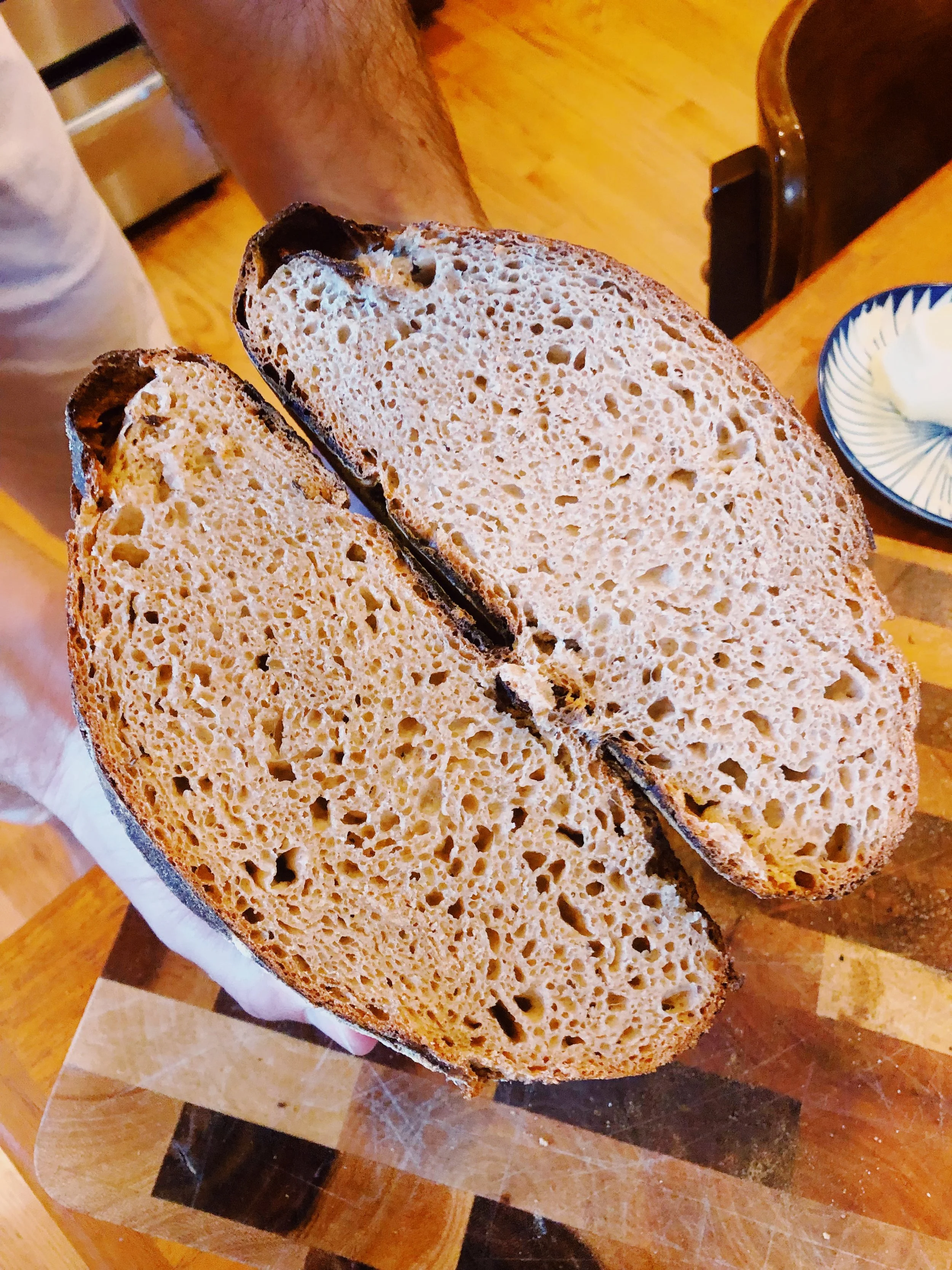 Whole Wheat Sourdough Bread
