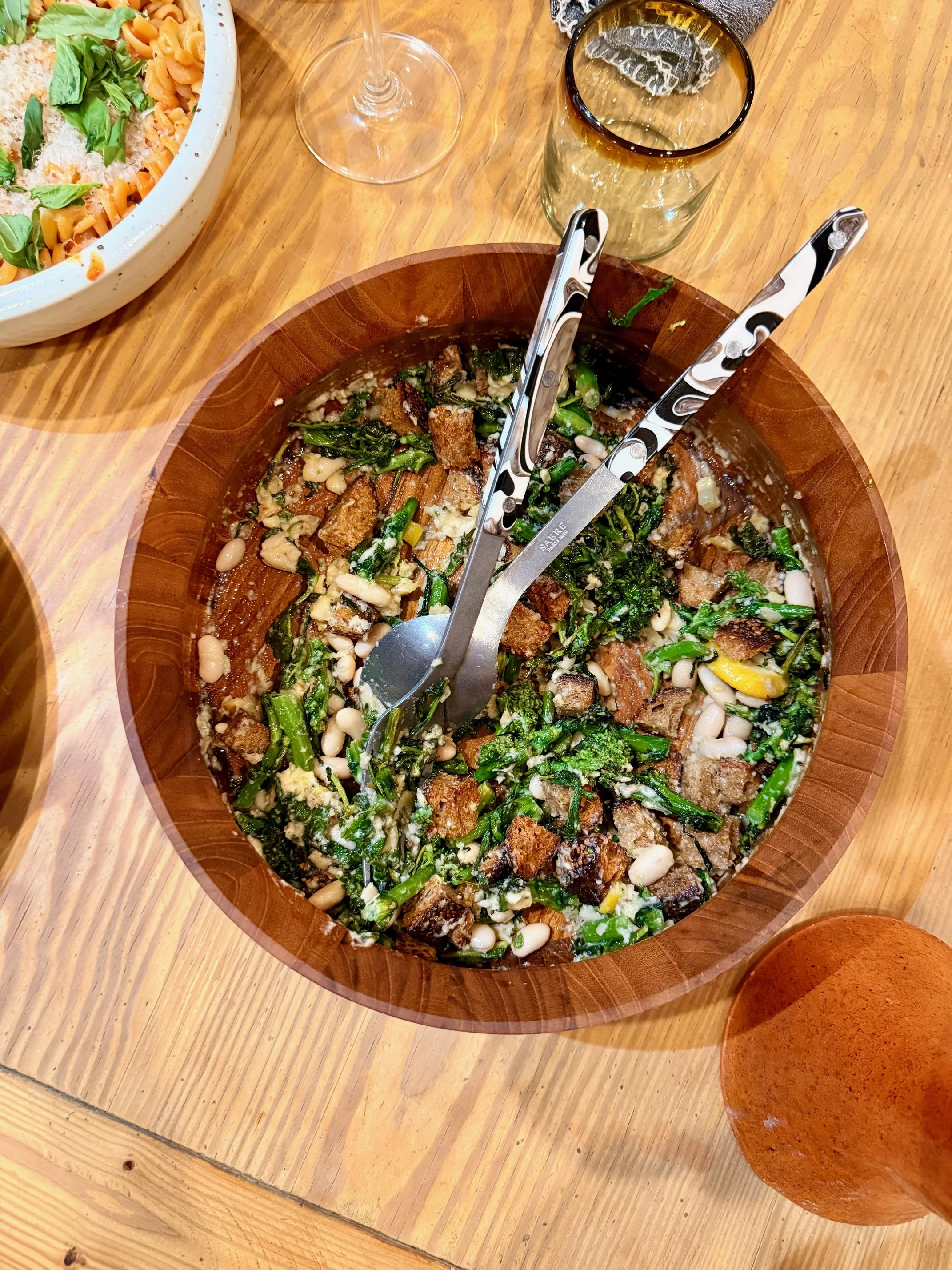 Caesary Broccoli Raab Panzanella