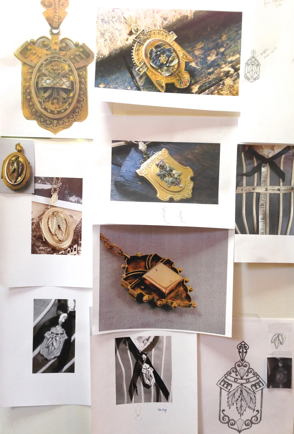 Story boards are an important part of the design process.