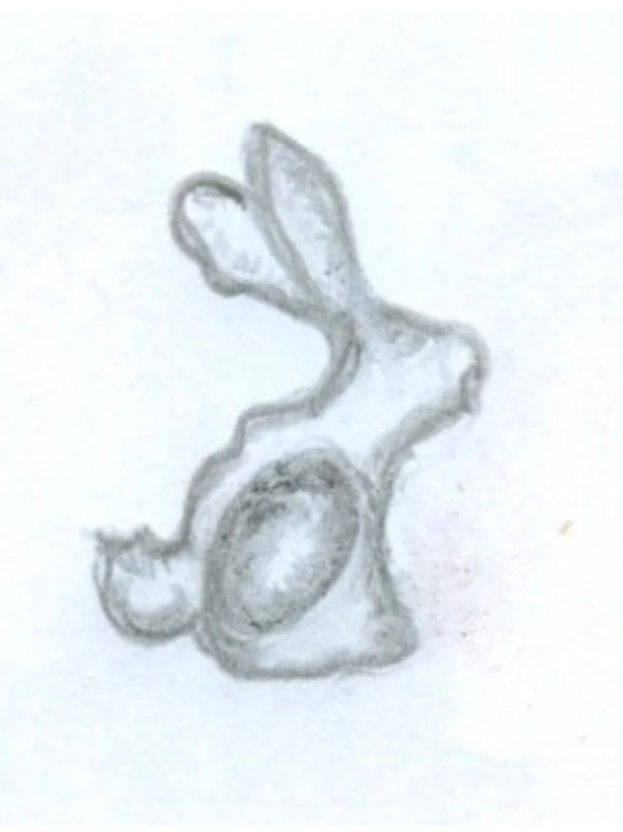 Intial concept sketch from Larry McQueen