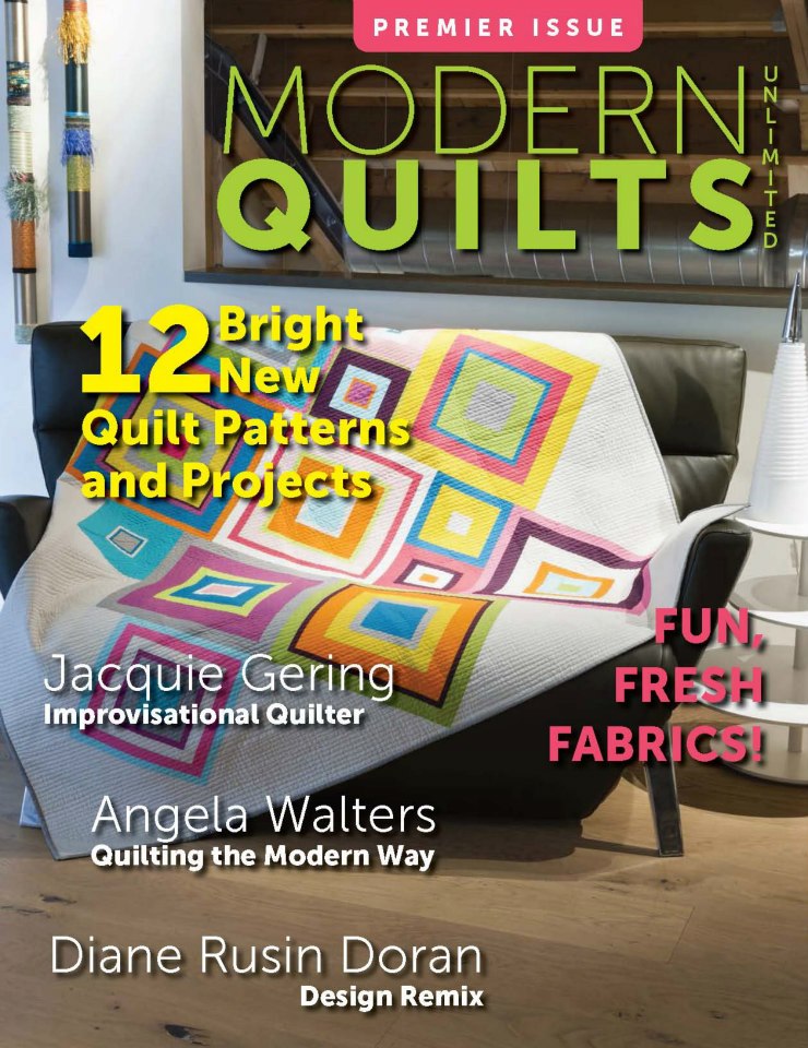 Modern Quilts Unlimited / Fall 2012