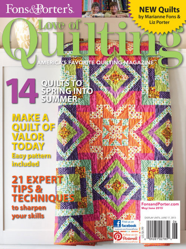 Love of Quilting / May/June 2013