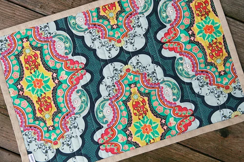 Mod Stack Placemat Pattern by Fresh Lemons Quilts : Faith