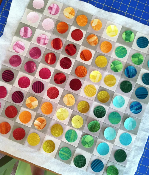 Edges Circles Layout by Fresh Lemons Quilts