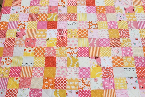 Sherbet Patchwork by Fresh Lemons Quilts: Faith