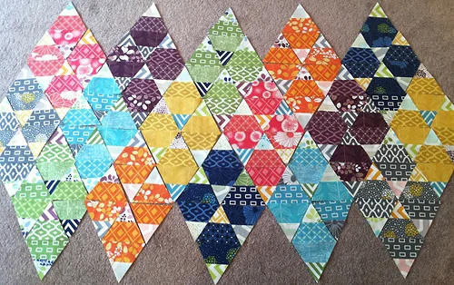 Simply Triangles by Fresh Lemons Quilts : Faith
