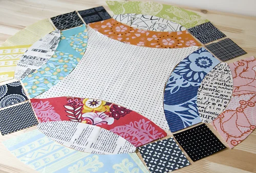 Double Wedding Ring Quilt by Fresh Lemons Quilts : Faith