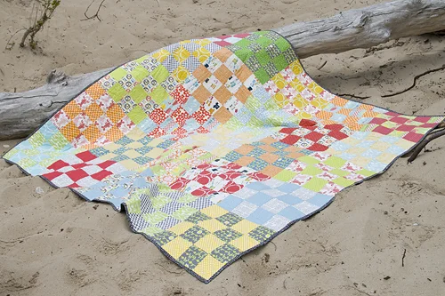 Picnic Quilt by Fresh Lemons Quilts:Faith