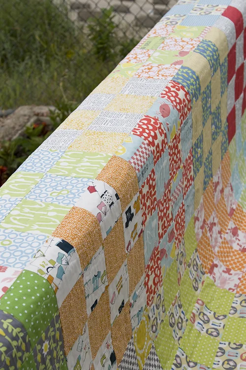 Picnic Quilt by Fresh Lemons Quilts:Faith