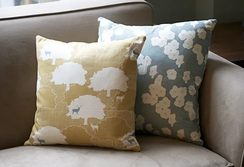 Grove Pillows by Fresh Lemons Quilts : Faith