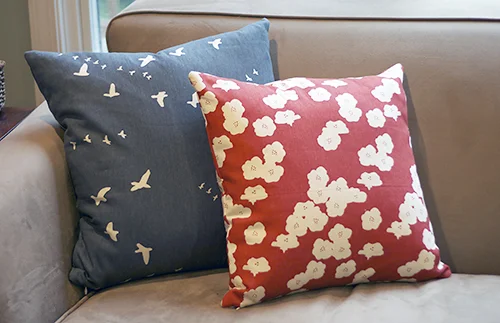 Grove Pillows by Fresh Lemons Quilts : Faith