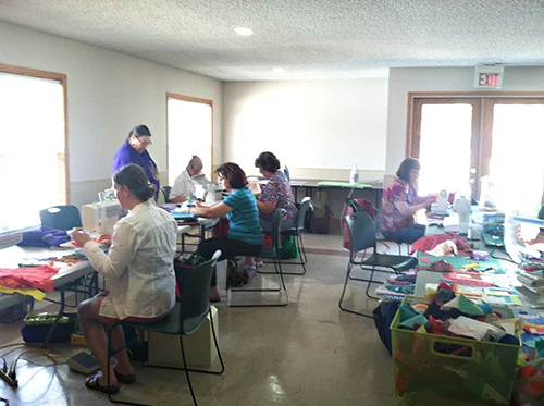 Improvisational Workshop by Fresh Lemons Quilts : Faith