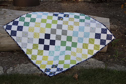 Patchwork on Point by Fresh Lemons Quilts : Faith