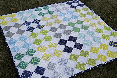 Patchwork on Point by Fresh Lemons Quilts : Faith