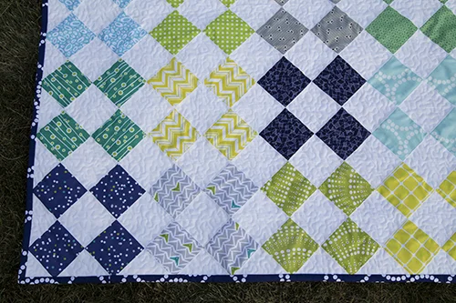 Patchwork on Point by Fresh Lemons Quilts : Faith