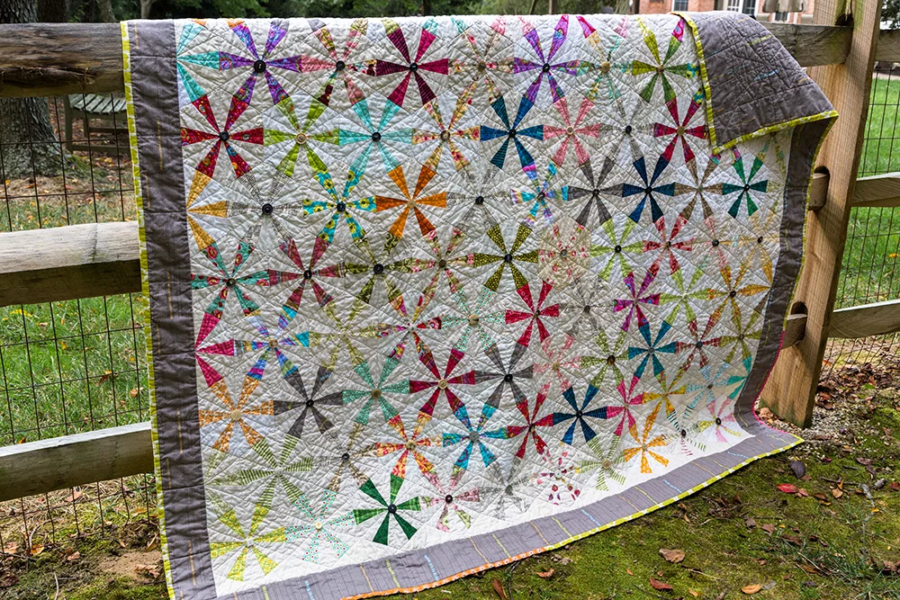Quilt by Lorellen Moore, mom of Faith of Fresh Lemons Quilts