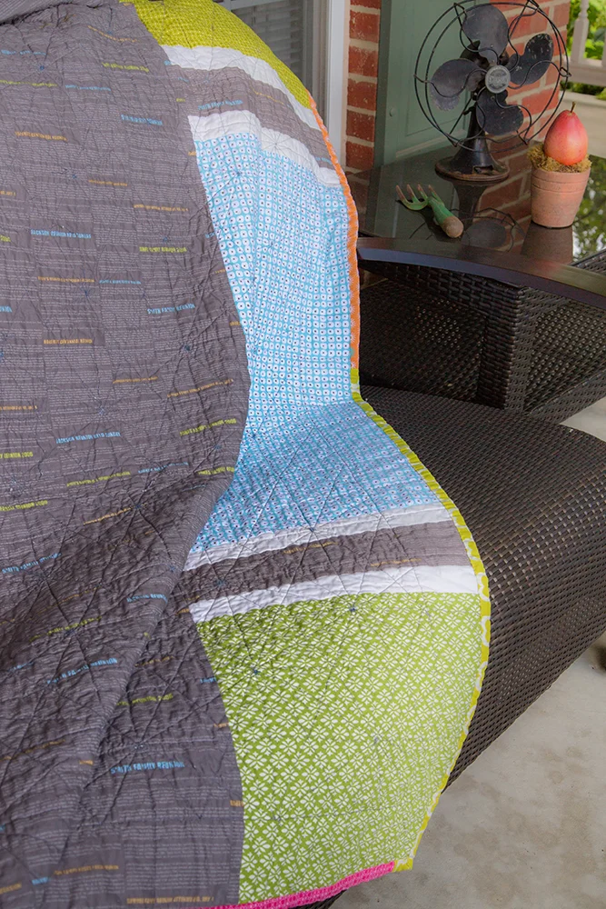 Quilt by Lorellen Moore, mom of Faith of Fresh Lemons Quilts