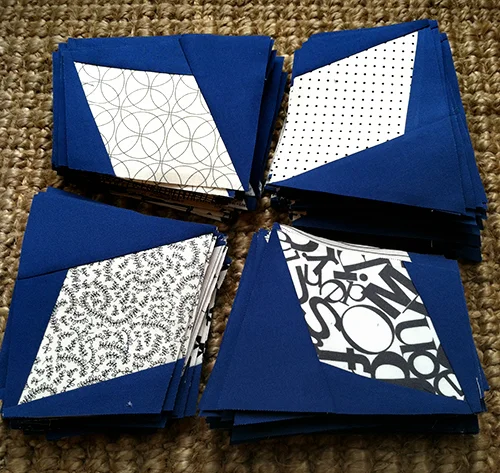 Arkansas Traveler Progress by Fresh Lemons Quilts
