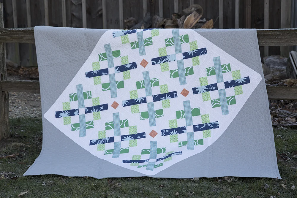 Cross Point Quilt, Pattern from Vintage Quilt Revival : Fresh Lemons Quilts
