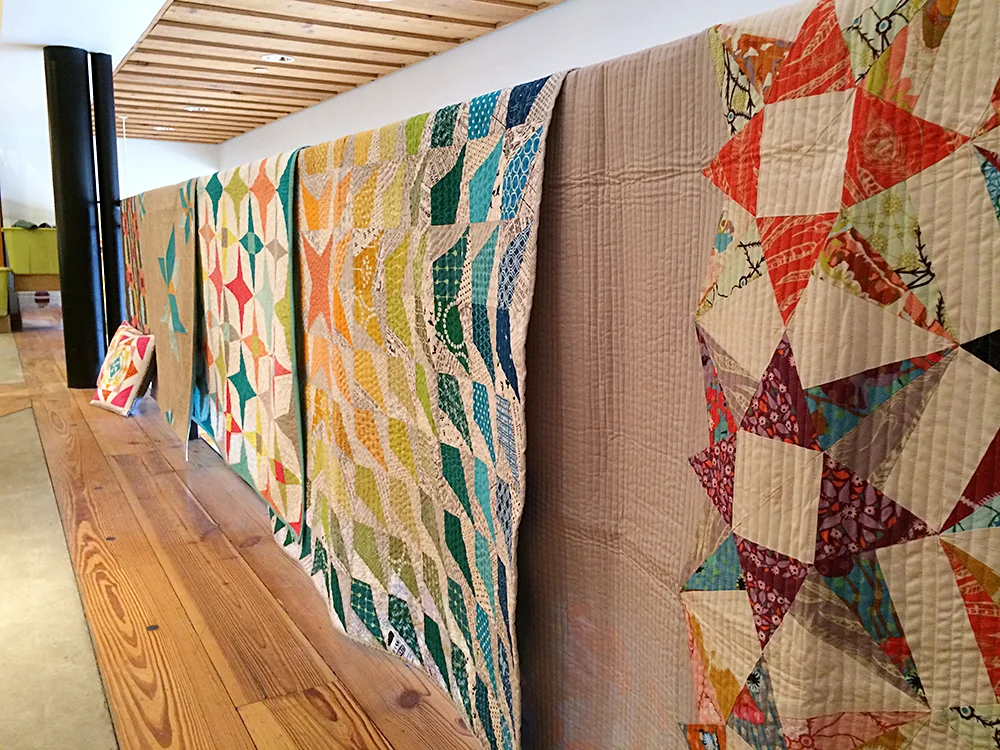 Pottery Barn Vintage Quilt Revival Trunk Show ~ Fresh Lemons Quilts
