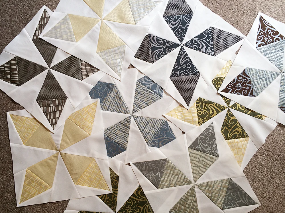 Shimmer Quilt by Fresh Lemons Quilts : Faith