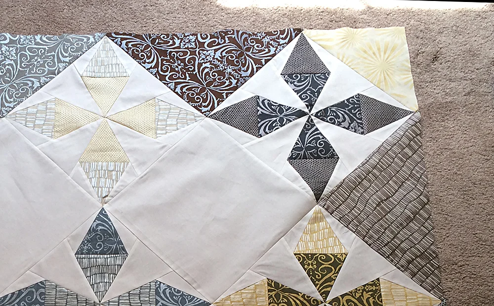 Shimmer Quilt by Fresh Lemons Quilts : Faith