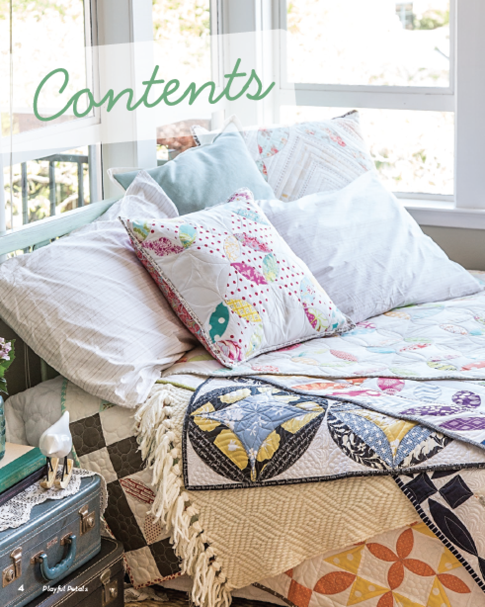 Playful Petals Starflower : Fresh Lemons Quilts